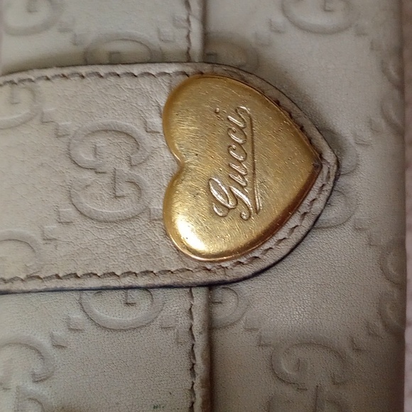 GUCCI-BEIGE LEATHER KEY HOLDER CASE - Picture 5 of 12